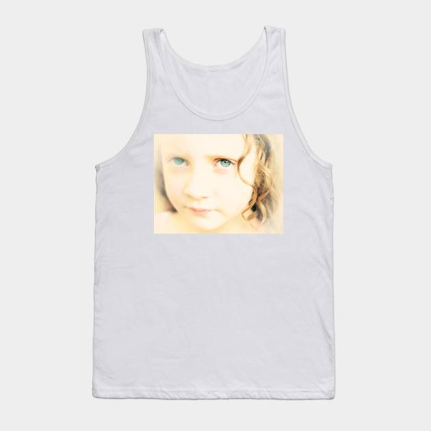 Experimental Portrait of Mila Tank Top by micklyn